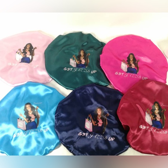 STYLISH HAIR BONNETS - Picture 1 of 3